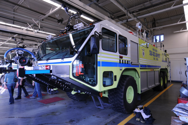 This is the Ports newest ARFF vehicle